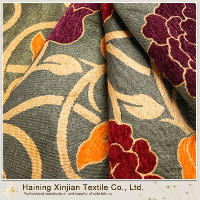 China 100 polyester material chenille turkey curtain fabric for sale