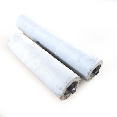 China Mining Industry Ceramic Roller Belt Conveyor Idler Rollers Customized Size Conveyor Accessories for sale