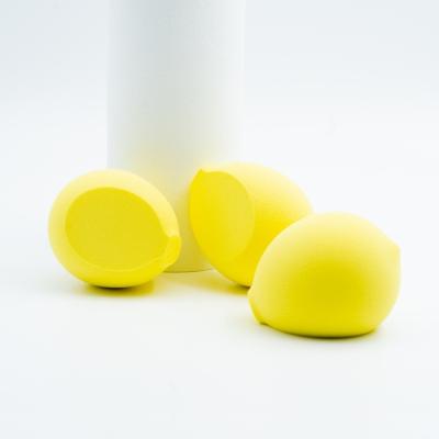 China Non-latex Fruit Series Makeup Sponge Lemon Mango Shape Non-latex Makeup Blender Cosmetic Powder Puff for sale