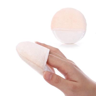 China Direct High Quality Loose Pure Cotton Glove Cotton Puff Powder Cosmetic Makeup Puff For Baby Powder for sale