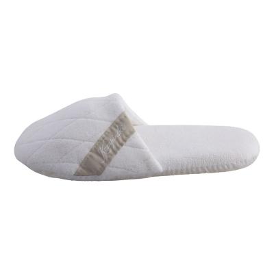 China Hotel Soft Disposable White Slippers Wholesale for sale