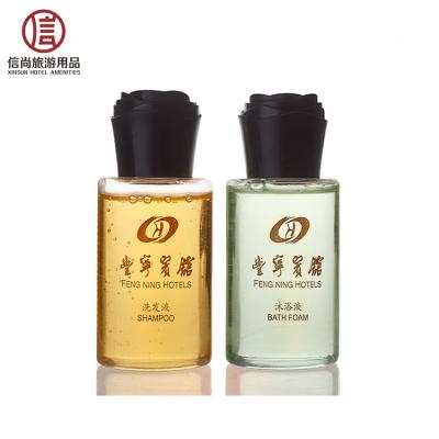 China Hotel Travel Use Cosmetic Bottle Packing 20ml 30ml Mini Hotel Shampoo for sale