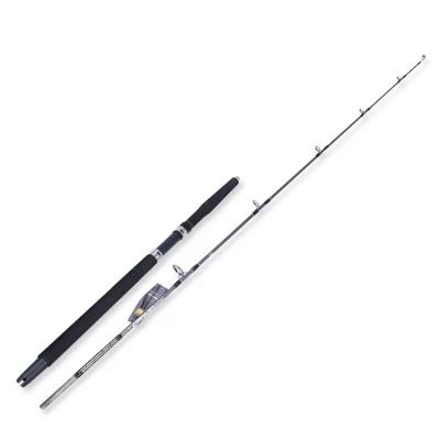 China Carbon 1.8m Section M Power Solid Carbon Fiber Lure Rod Ocean Fishing Rod 1.5 Fishing Rod for sale