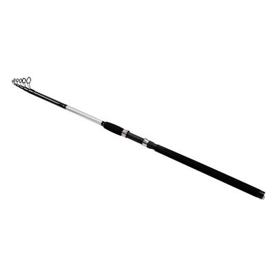 China Carbon 2.4m Sea Fishing Rod Super Hard Lure Telescopic (Double Foot Guide Ring) Casting Fishing Rods for sale