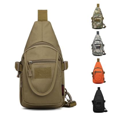 China Outdoor Multifunctional Large Capacity Oxford Sports Camouflage Tactical Casual Mini Messenger Bag for sale