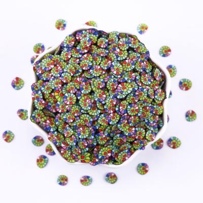 China All over the World Spout Polymer Clay Sprinkles Slices Easter Rainbow Sunflowers Easter Flowers for Mud Crafts Nail Tumbler Resin Fillers for sale