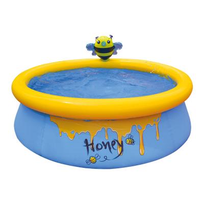 China China Factory Jilong Avenli 12010 Bee Round Jet Pool Easy Set Child Above Ground Pool 150Cm X 41Cm for sale