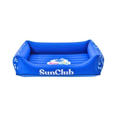 China Stocked jilong 51145 Inflatable Pets Bed Foldable Pet Sleeping Bed For Indoor / Outdoor for sale