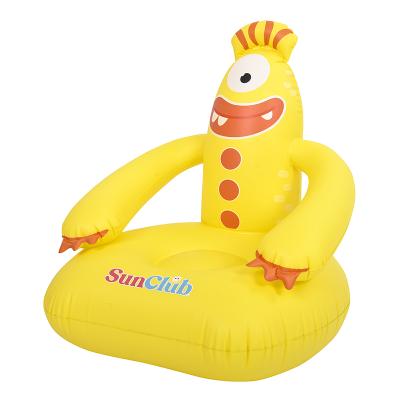 China JILONG Furniture Monster Foldable Kids Chair Eco-friendly PVC Advertising Inflatable Lazy Sofa For Indoor And Outdoor Chair for sale