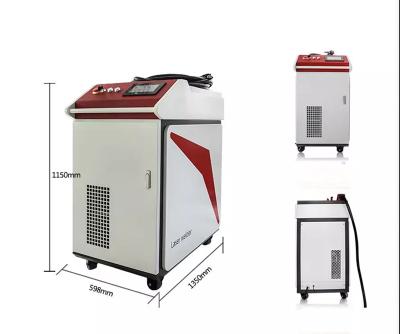 China Small Max Metallurgy Raycus JPT Laser Fiber Welder 2000w Laser Welding Machine Price For Stainless Aluminum for sale