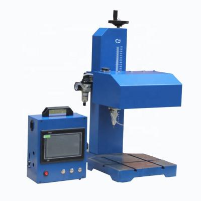 China Metal Products Deep Marking Cheap Price Metal Engraving Machine Dot Peen Rotary Desktop Marking Machine for sale