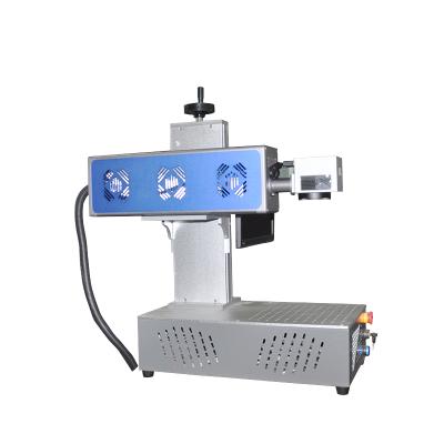 China Light Output CO2 Marking Machine 30W Air Cooled Stable Glass Marking for sale