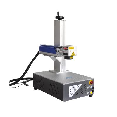 China Laser marking JPT M7 20w jpt portable color tube fiber laser marking machine for stainless steel for sale