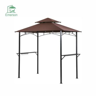 China Outdoor Gazebo/Garden/Patio Gazebo EMERSON Modern Outdoor Backyard BBQ Grill Gazebo Tents with Ventilated Double-Layer for sale