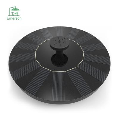 China EMERSON Hot Selling Outdoor Garden Modern Solar Fountain Bird Bath Solar Fountain Pump for sale