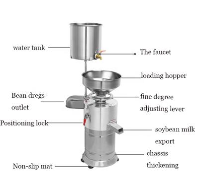 China Home Use 45kg Capacity Soybean Grinding Separating Machine / Soybean Machine Soybean Milk Machine for sale