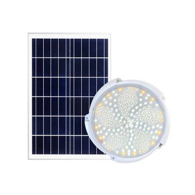 China Hot sale factory wholesale price remote control white solar garden indoor ceiling led light 222 led solar light for sale