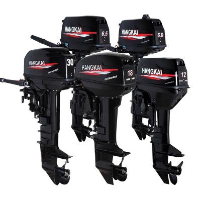 Cina 2 STROKE 40HP Hangkai Gasoline Motor Boat Assembly Electric Outboard Engine for Boats in vendita