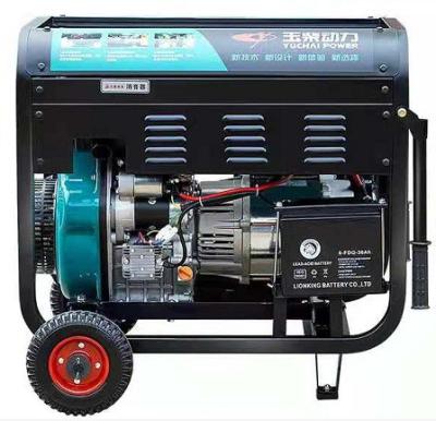 Cina Generatore portatile da 3 kW 220/380v con motore diesel Yuchai Power Modello YC4800X in vendita