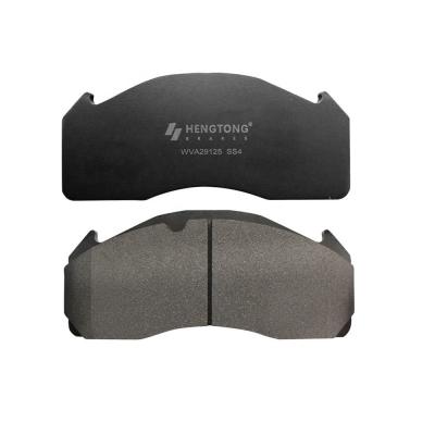 China Upgrade Your Truck's Braking System with WVA29125 Semi-Metal Wear-Resistant Pads for sale