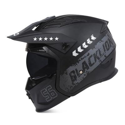 China BLD-163-1 ABS Shell Motorrad Vollgesicht Bluetooth-Helm Vielseitig für das Winterfahren zu verkaufen