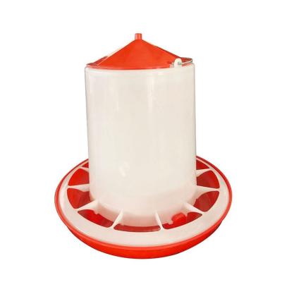 China Plastic Chicken Poultry Manual Broiler Feeder Easy Cleaning Manual Feeder For Chicken for sale