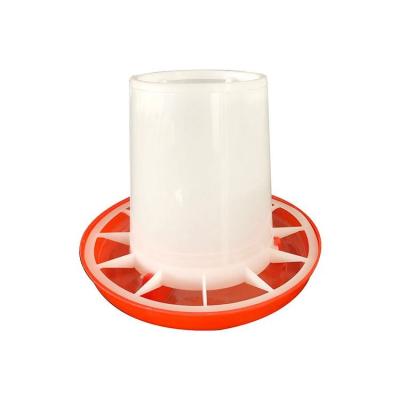 China Quantity Discounts Sensitive Colors Easy Cleaning Plastic Chicken Feeder for sale