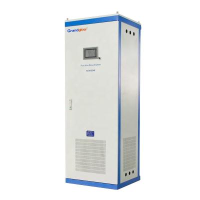 China Off Grid dc to ac inverter 3 phase 100kw solar inverter power, cabinet off grid inverter for sale