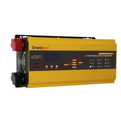 China 6KW Low Frequency Pure Sine Wave Inverter Grandglow PS6000 battery inverter with charger for sale