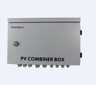 China 6 Strings Solar PV Combiner Box 1000VDC 6 input 1 output  Combination Lock Box for sale