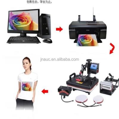 China Factory T-shirt Printing Combination Machine Multifunctional Slide Heat Transfer Machine 30*38 for sale