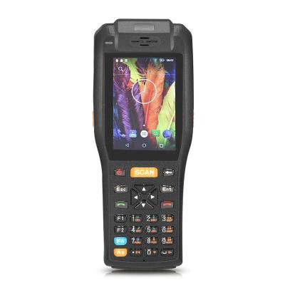 China Handheld IP 65 barcode terminal pda scanner pda phone android nfc rugged rfid terminal for sale