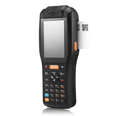 China PDA Phone Warehouse Barcode Scanner RFID 1D 2D QR Code Scanner Handheld Android Terminal for sale