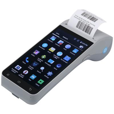 China Handheld Retail Store Android Terminal Payment System With Printer Fingerprint Scanner 5.5 Inch 2+16GB Android Terminal for sale