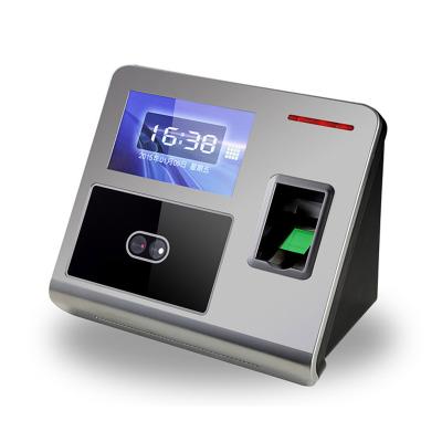 China 4.3 inch Touch Screen Time Attendance Fingerprint Face Recognition TCP/IP/WIFI Connecting 5000/10000 for sale