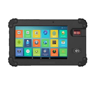 China Waterproof Handheld Android Biometric Iris Scanner Fingerprint Recognition Tablet 8 Inch Android Terminal for sale