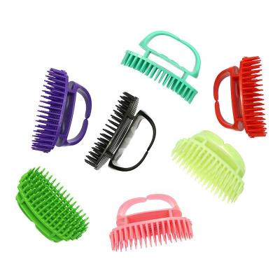 China New design compact hair styling brushes plastic scalp massage hair brush detangling wholesale for sale