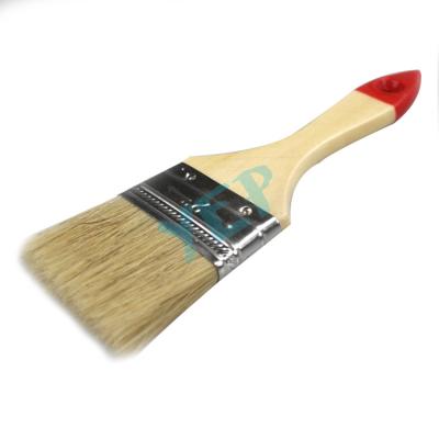 China Paint Yeah From Cheap Low Cost Chip Wooden Handle Hog Bristle Brush for sale