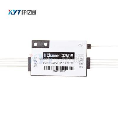 China Mini cwdm mux/demux 8+1 UPG CCWDM 1270-1610/1271-1611nm network size for sale