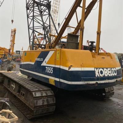 China Original TRUCK CRANE paint color 7055 kobelco crawler crane loading capacity 50ton 7055 crawler crane for sale