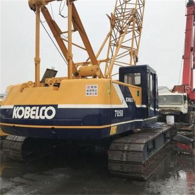 China Original TRUCK CRANE Cheaper price japan kobeclo 50tons 7050 crawler crane for sale for sale