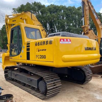 China Building material shops good quality komatsu hydraulic excavator pc200-6 /Japan 20 tons komatsu excavator for sale