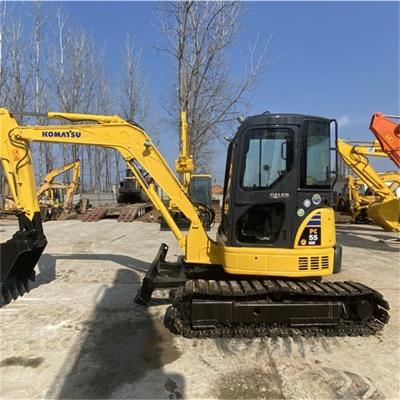 China Building material stores low price kobelco kubota mini excavators /mini KOMATSU excavator pc55mr-2 for sale for sale