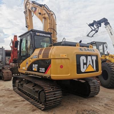 China Construction Digging CAT 320D C6.4 ACERT Caterpillar 320D Excavator Second Hand Cat 320 Excavator 320DL For Sale for sale