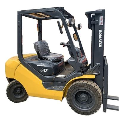 China Hotels good condition fd30 KOMATSU forklift manual, 3t used KOMATSU forklift, 3 ton standard KOMATSU diesel forklift for sale