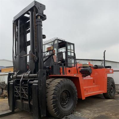 China Construction Material Stores Price 30 Ton 35 Ton Container Forklift Japan Mitsubishi Diesel Forklift /FD250 FD300 FD350 Good for sale