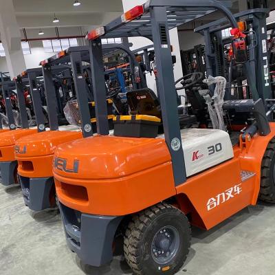 China High Quality Original K30 Forklift From 3 Ton Diesel Anhui Heli Forklift China Building Material Stores For Sale for sale