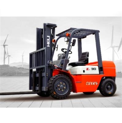 China Building Material Shops Hot Sale 2020 Year China Original K30 H2000 CPCD30 3 Ton HELI Diesel Forklift Manual Price Cheap for sale