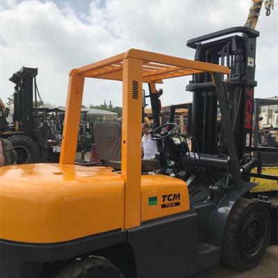 China Original tcm 5 ton diesel forklift building material stores japan forklift cheap price fd50 for sale for sale