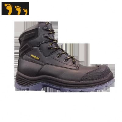 China Grain 2.0-2.2mm+action 1.802.0mm+tuff toe anti-smash safety leather work shoes for sale